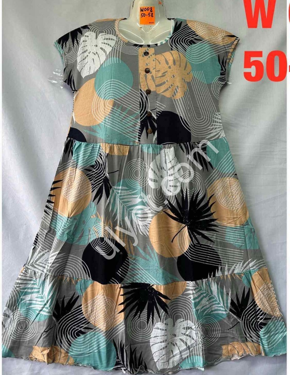 ПЛАТЬЕ (50-58) РАЗНОЦВ. W008