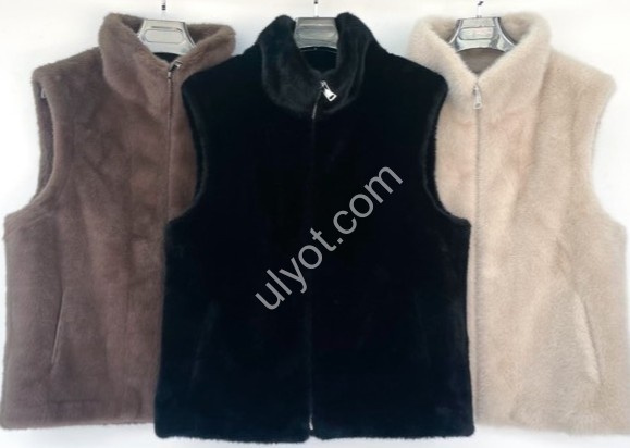 ЖИЛЕТКА (S-2XL) БЕЖ 866