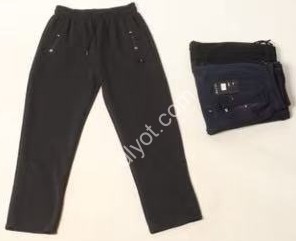 СПОРТ.ШТАНЫ (5XL-9XL) ФЛИС ПРЯМОЙ ГРАФИТ 2617