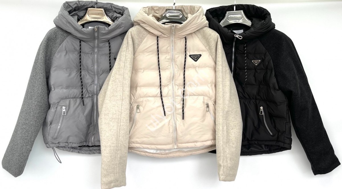 КУРТКА (M-2XL) СЕРЫЙ 5059