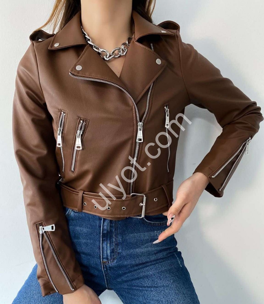 КУРТКА TOP SHOP (SL) КОРИЧНЕВИЙ 5066