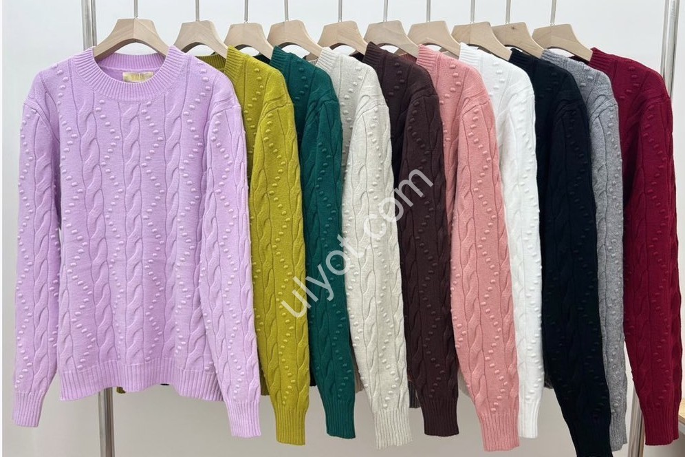 СВІТЕР (ONE SIZE 48-52) МІКС 2538