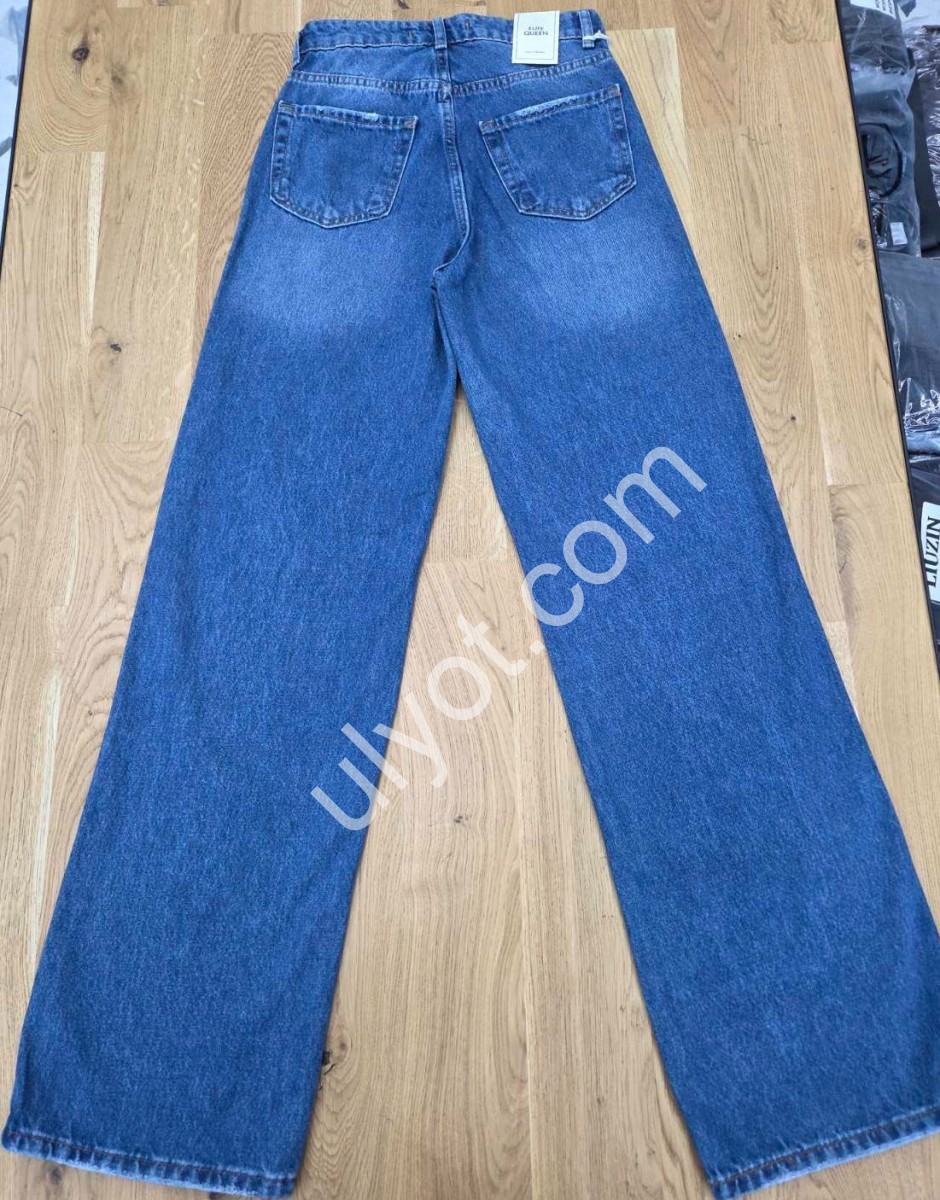 ДЖИНСЫ ELITE QUEEN (25-30) Т.СИНИЙ 1395-025-Y