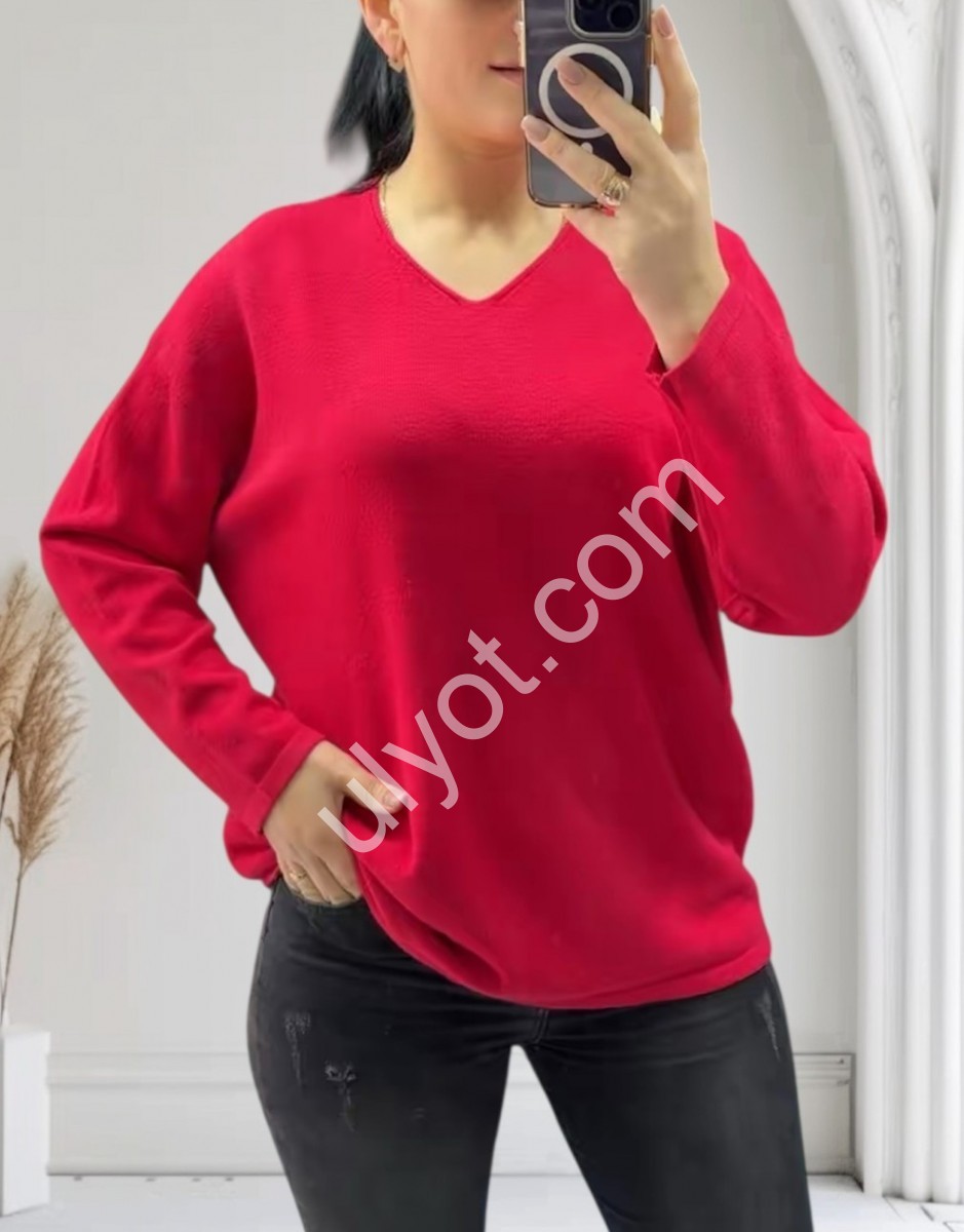 Фото 3 СВИТЕР (ONE SIZE 54-60) МИКС 25508