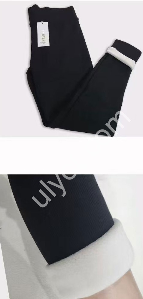 Лосини (5XL-7XL) Хутро Чорне 2938
