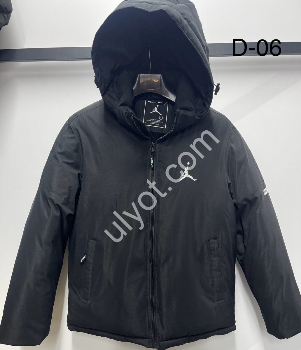 КУРТКА P05 (M-3XL) ЧОРНИЙ D06