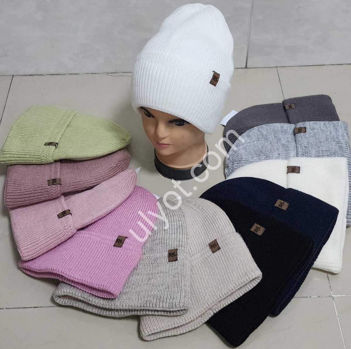 ШАПКА-6 (ONE SIZE) ФЛІС МІКС