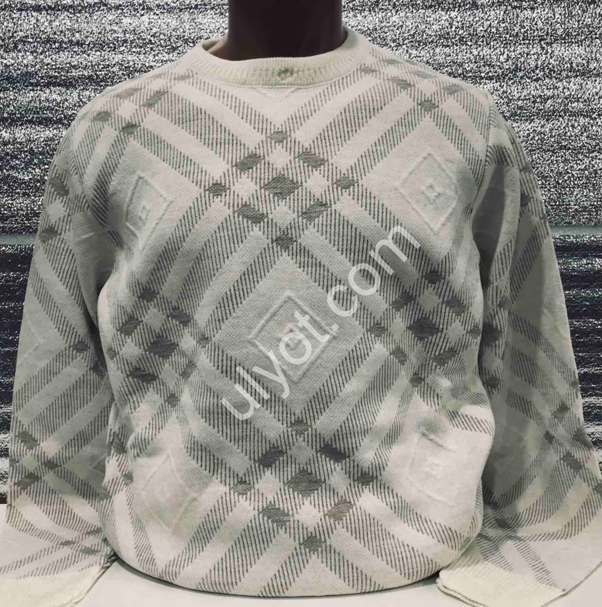 СВИТЕР CASHMERE (M-XL) КРЕМ 8095