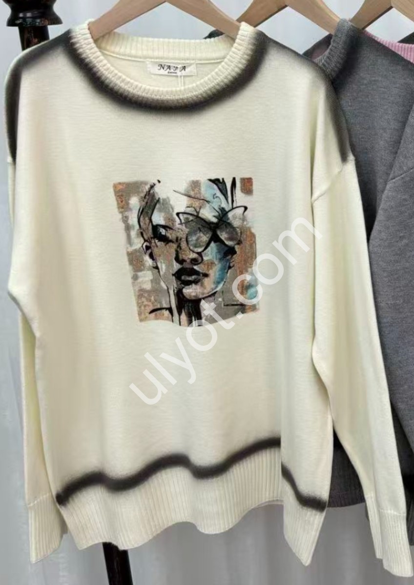 СВІТЕР (ONE SIZE 54-56) МІКС A150