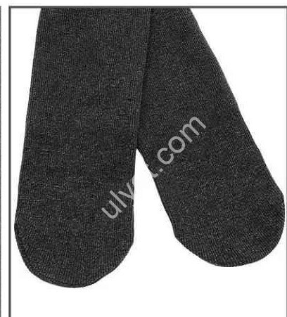 КОЛГОТИ (ONE SIZE 4XL-8XL) Хутро Графіт 878