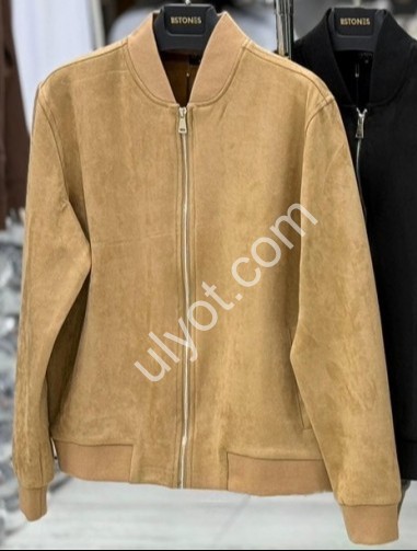 БОМБЕР VIP STONES (M-2XL) БЕЖ 72025