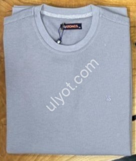 БАТНИК VIP STONES (M-2XL) СІРИЙ 71125
