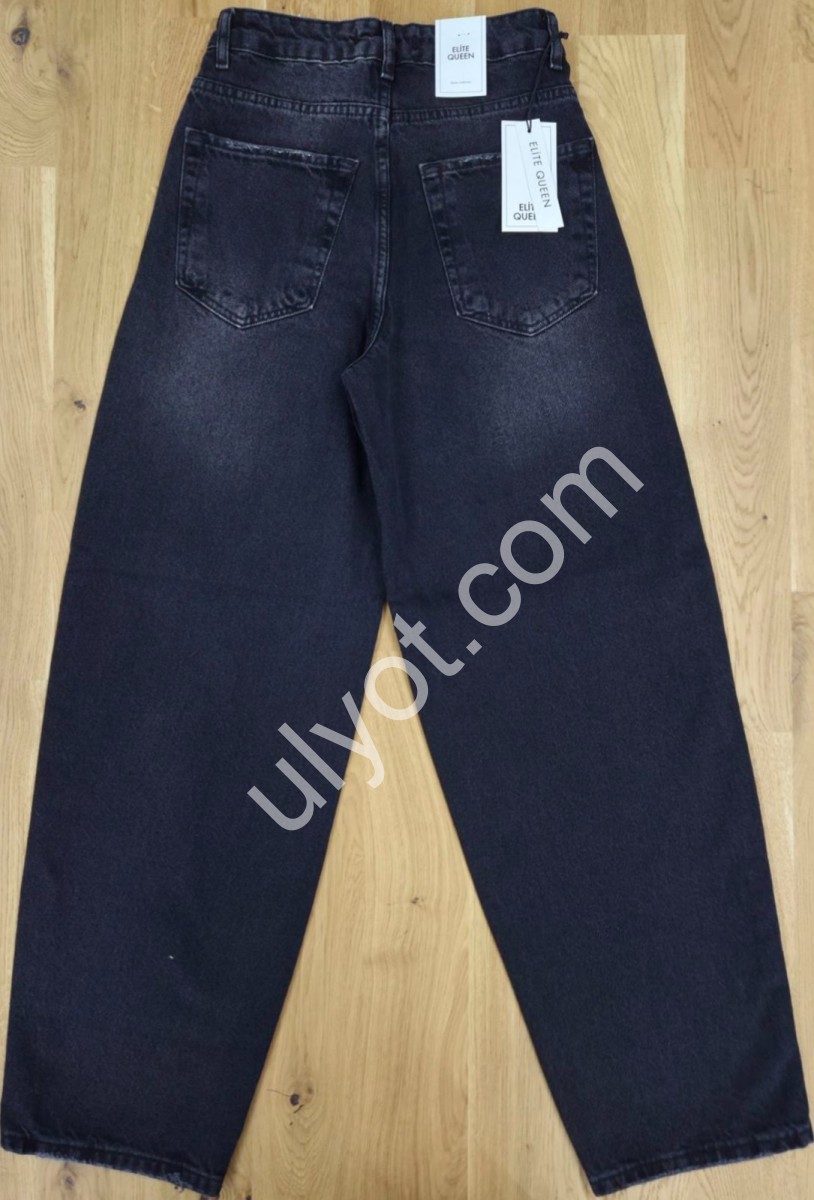 ДЖИНСЫ ELITE QUEEN (25-30) ЧЕРНЫЙ 1320-51