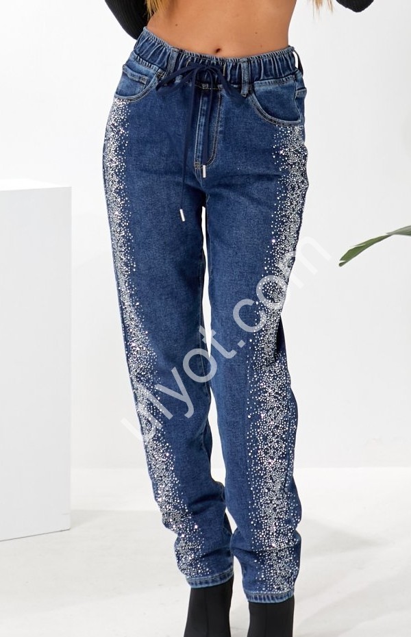 ДЖИНСЫ LIANA (28-33) Т.СИНИЙ 543