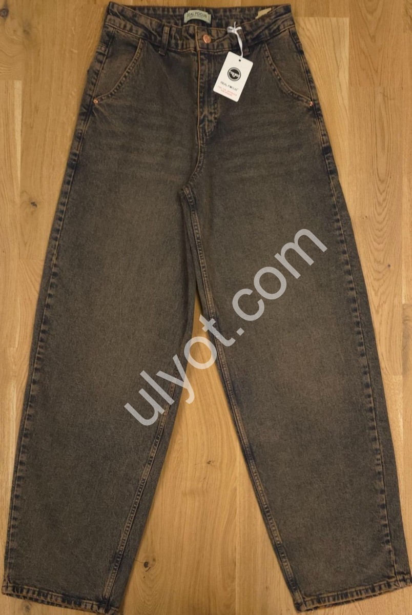 ДЖИНСЫ REAL FOCUS (25-27) КОРИЧНЕВЫЙ 1783-141