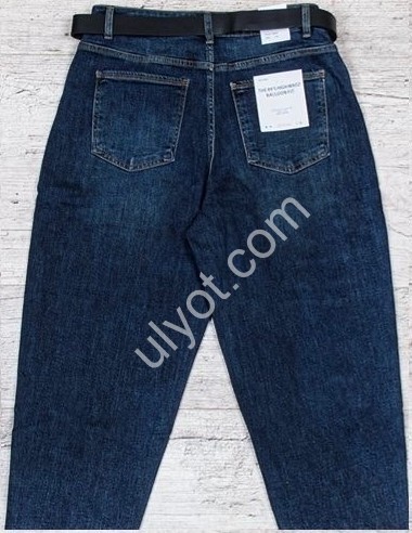 ДЖИНСЫ M.SARA (M-4XL) Т.СИНИЙ 631
