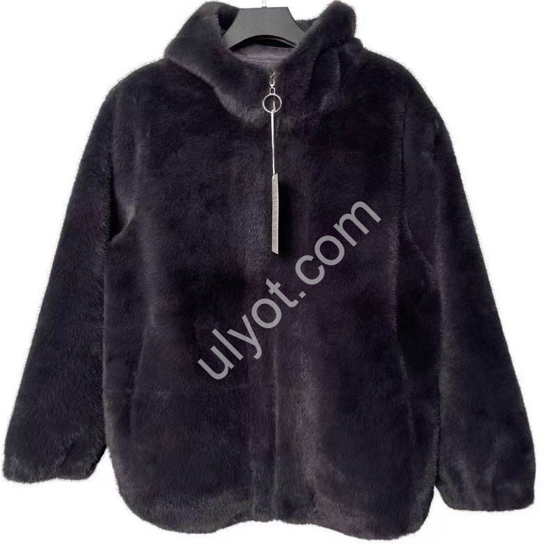 ПОЛУШУБОК (6XL-8XL) ЧЕРНЫЙ 517