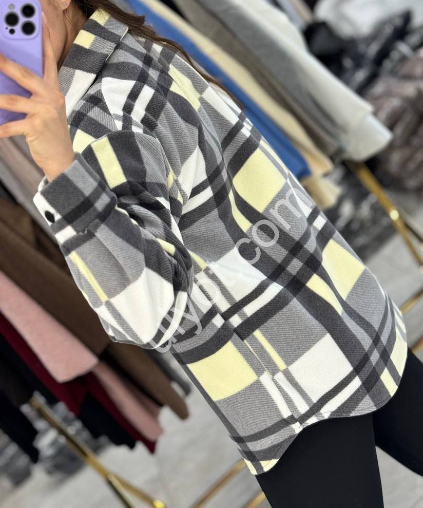 РУБАШКА (42-52) ЖЕЛТЫЙ 2494