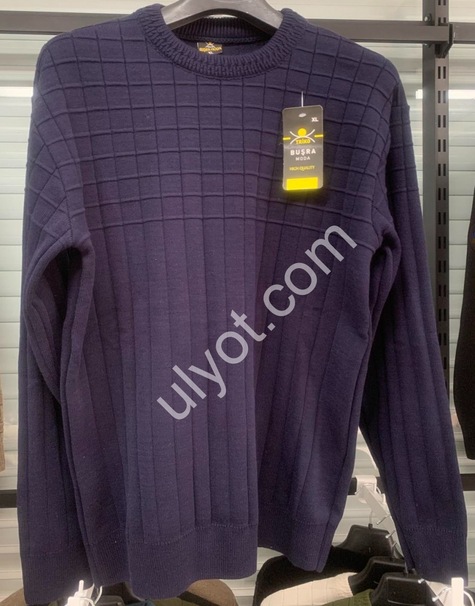 СВИТЕР (L-2XL) ФИОЛЕТ M964