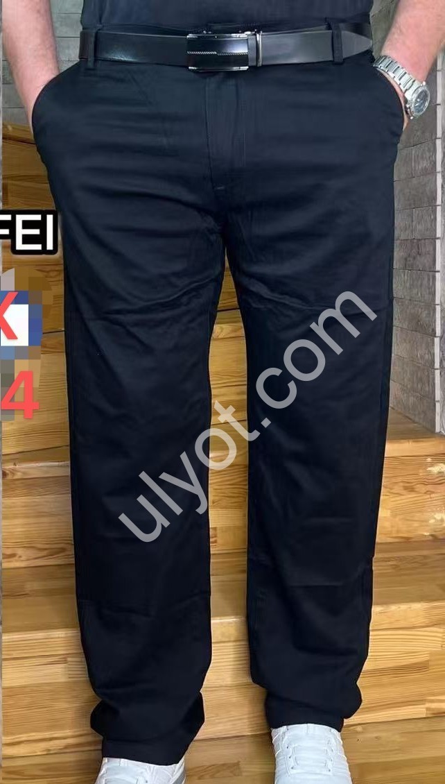 БРЮКИ LONGFEI (27-34) ЧЕРНЫЙ 402X