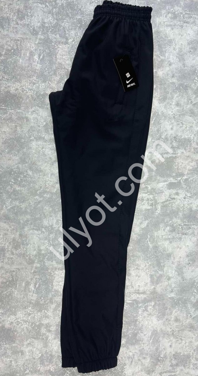 СПОРТ.ШТАНЫ N02 (48-58) ФЛИС МАНЖЕТ ЧЕРНЫЙ 507