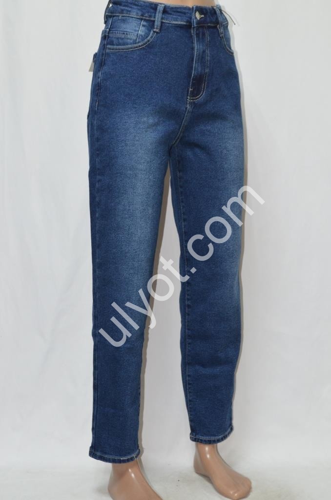 ДЖИНСЫ RELUCKY (28-33) БАЙКА Т.СИНИЙ M0560-7