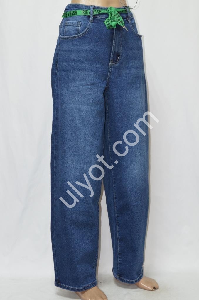 ДЖИНСЫ RELUCKY (31-38) БАЙКА Т.СИНИЙ TB0304-8