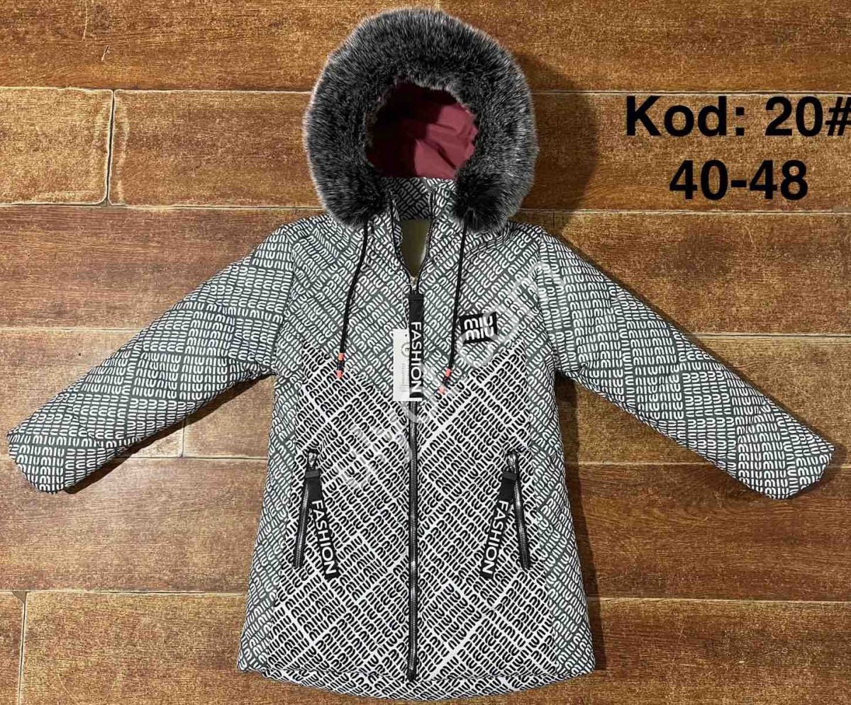КУРТКА M40 (13-17 РОКІВ) хутро темне 20