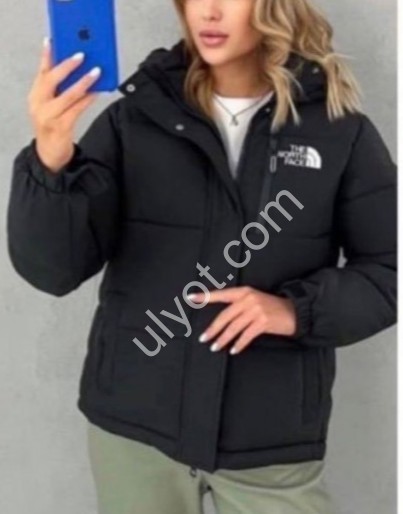 КУРТКА T48 (M-2XL) ЧОРНИЙ 9156