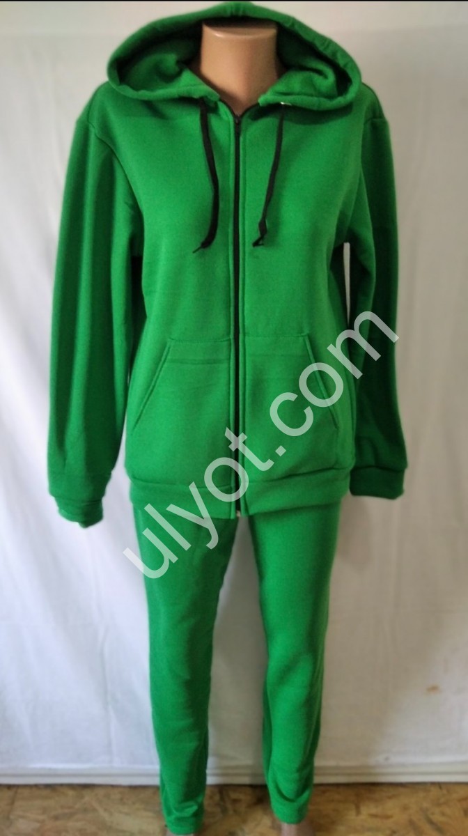 СПОРТ.КОСТЮМ (50-56) ЗЕЛЕНЫЙ 