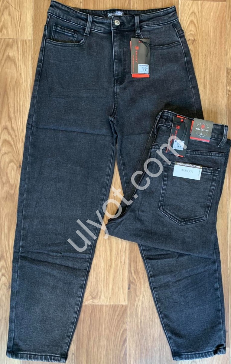 ДЖИНСИ RELUCKY (31-38) БАЙКА ГРАФІТ M0557-6