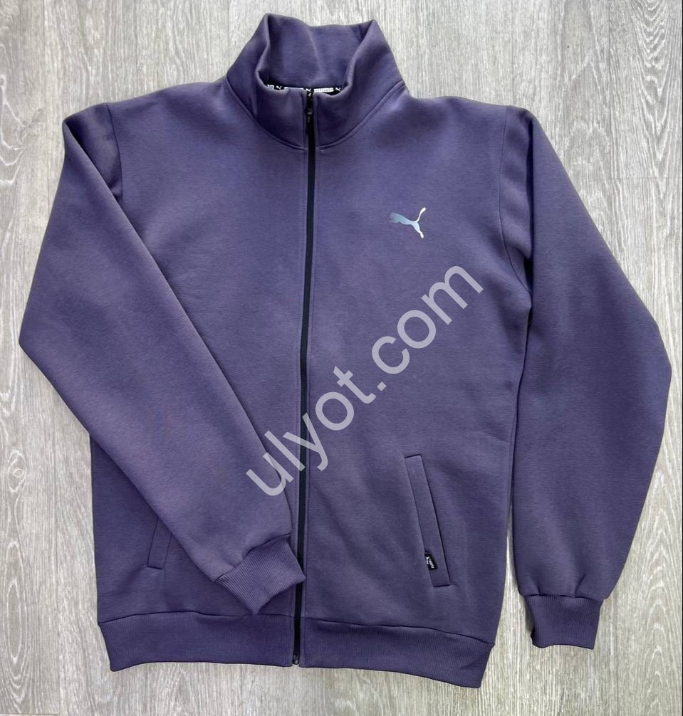 СПОРТ.КОФТА P15 (46-54) ФЛИС ГРАФИТ 115