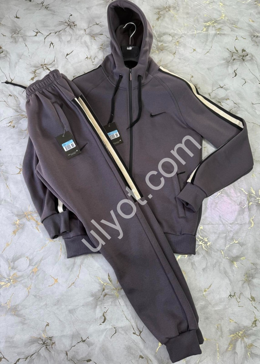 СПОРТ. КОСТЮМ N02 (48-56) МАНЖЕТ СЕРЫЙ 