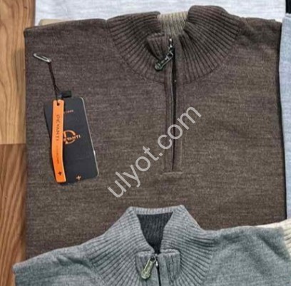 СВИТЕР DEVANTI (L-2XL) КОРИЧНЕВЫЙ 73501-2