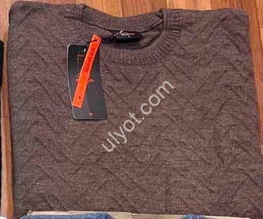 СВИТЕР DEVANTI (3XL-5XL) КОРИЧНЕВЫЙ 73503-2