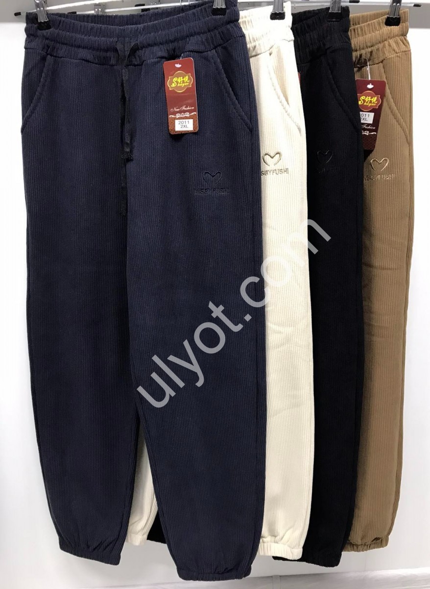 ШТАНЫ (XL-5XL) МЕХ МАНЖЕТ МИКС 2011