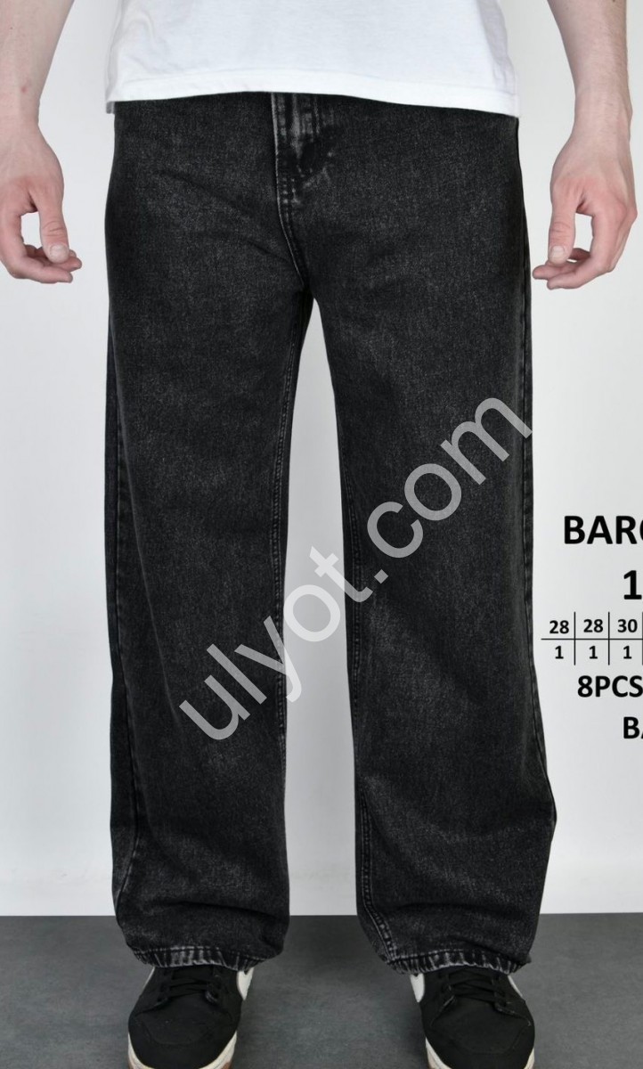 ДЖИНСЫ BARON (28-34) ГРАФИТ 1783