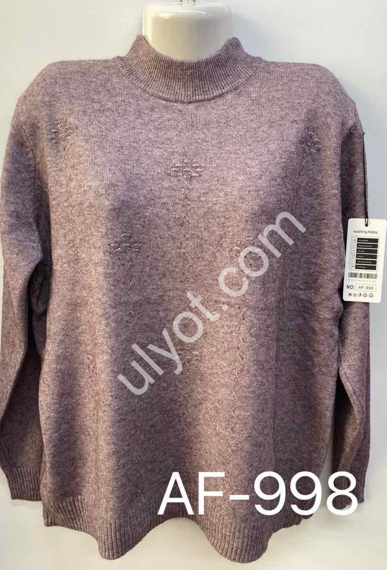 СВИТЕР (ONE SIZE 54-58) МИКС AF-998