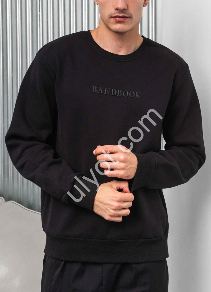 БАТНИК JJF (L-4XL) Хутро Чорне 50122