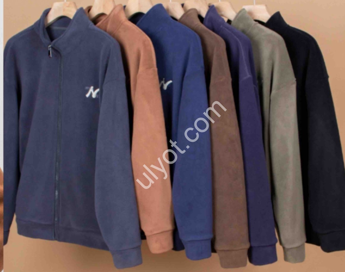 КОФТА JJF (L-3XL) ПЛЮШ ЧЕРНЫЙ 361103