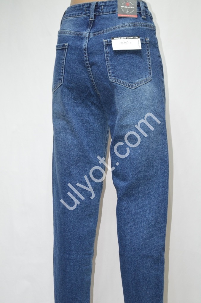 ДЖИНСИ RELUCKY (25-30) БАЙКА Т.СИНІЙ M662-6