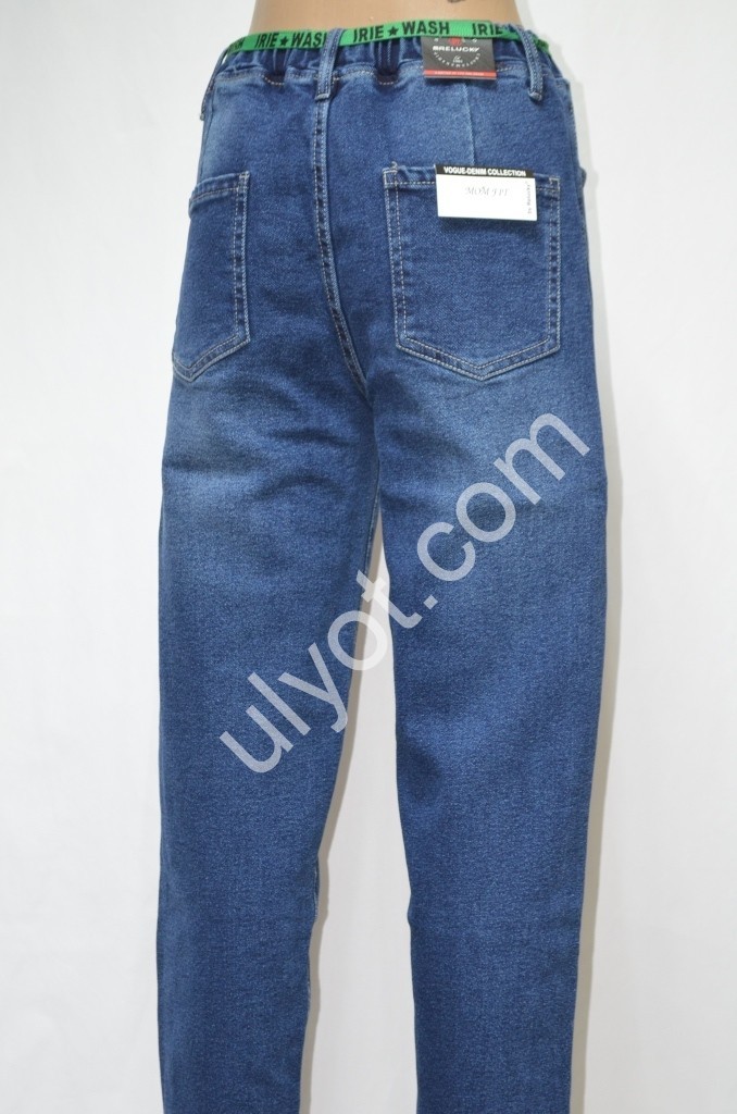 ДЖИНСИ RELUCKY (28-33) БАЙКА Т.СИНІЙ TM0575-8