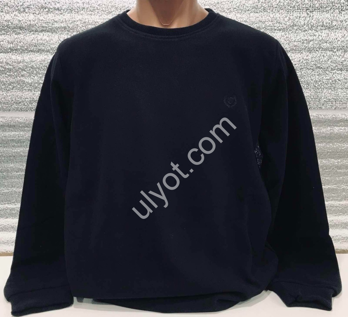 СВИТЕР MADU (L-3XL) ЧЕРНЫЙ 5001