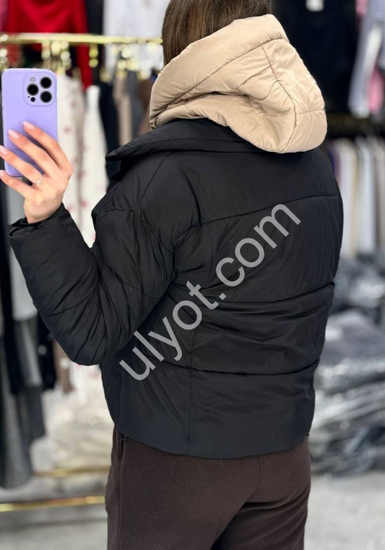 КУРТКА (M-XL) ЧЕРНЫЙ 88138