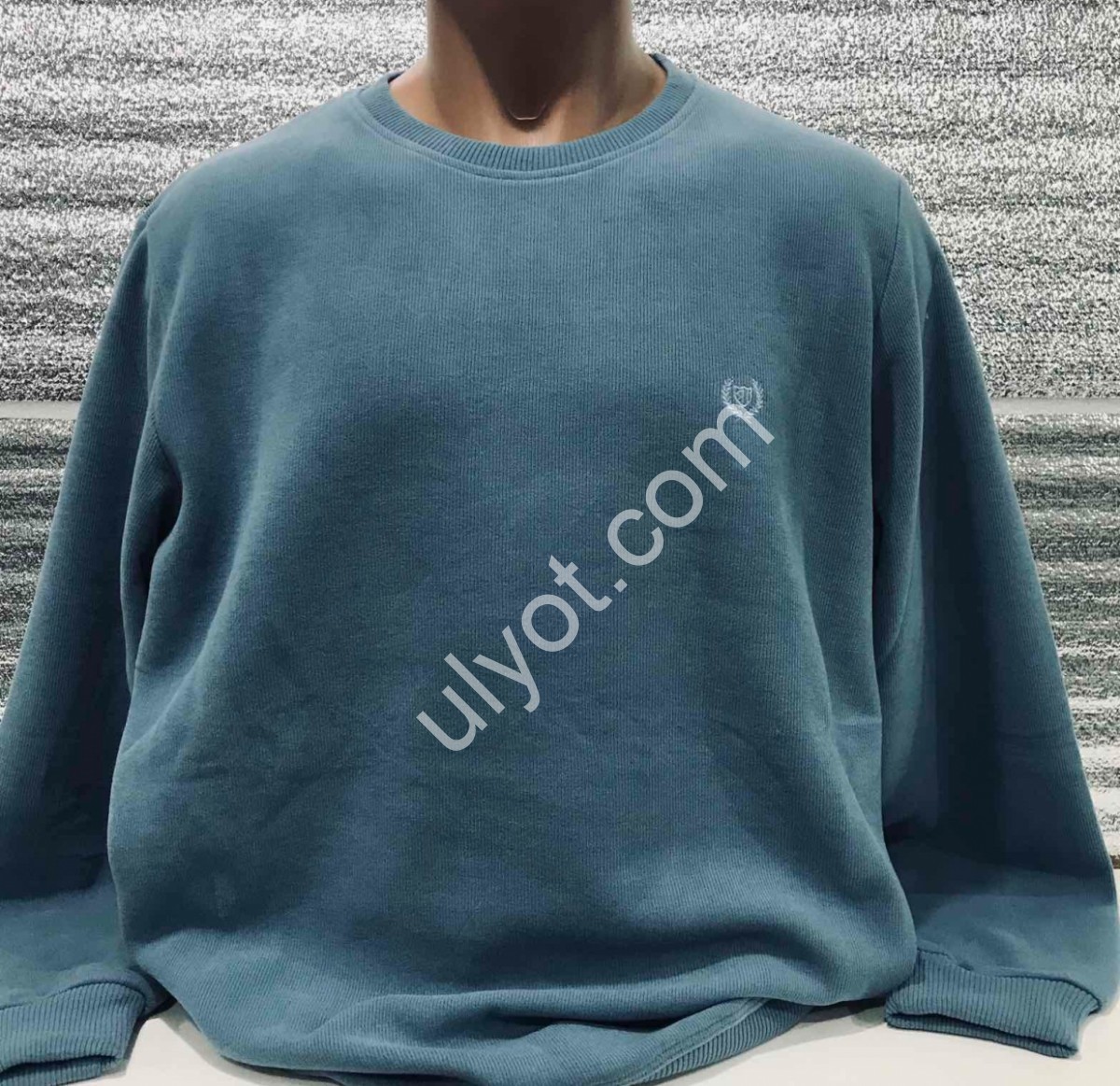 СВИТЕР MADU (L-3XL) СИНИЙ 5001