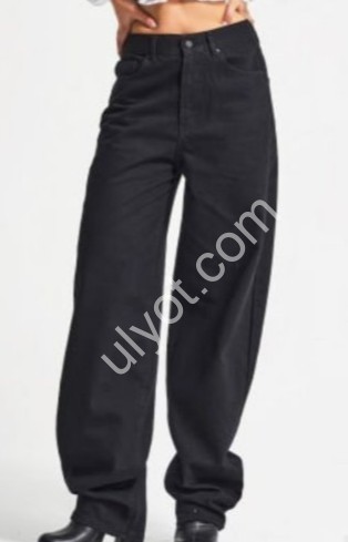 ДЖИНСЫ IT'S BASIC (32-36) ЧЕРНЫЙ 4394/1w5/1