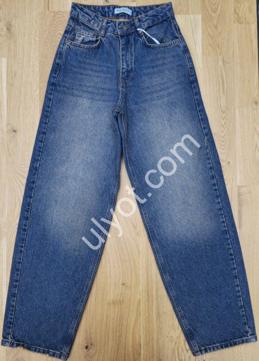 ДЖИНСИ REAL FOCUS (25-27) Т.СИНІЙ 1775-304