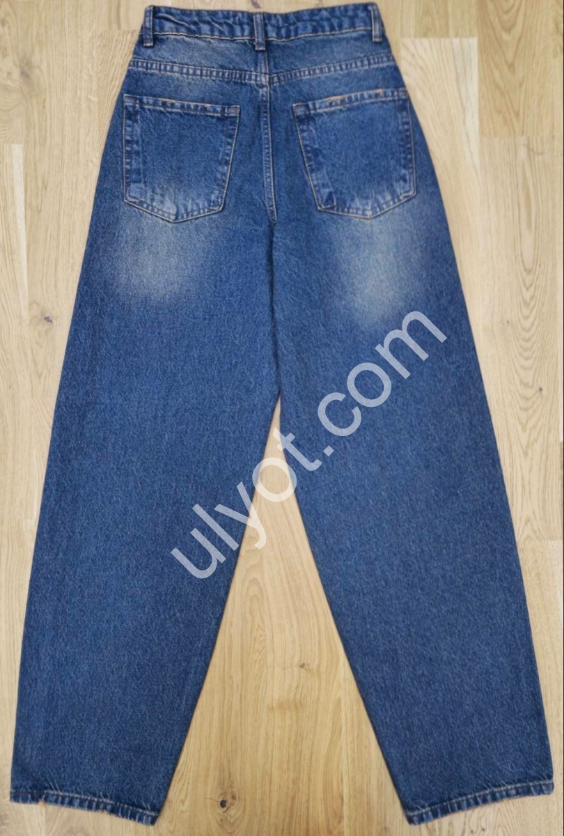 ДЖИНСИ REAL FOCUS (25-27) Т.СИНІЙ 1775-304
