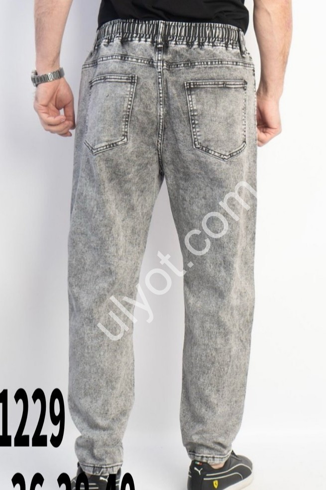 ДЖИНСИ GAXGAX (30-40) СІРИЙ 1229