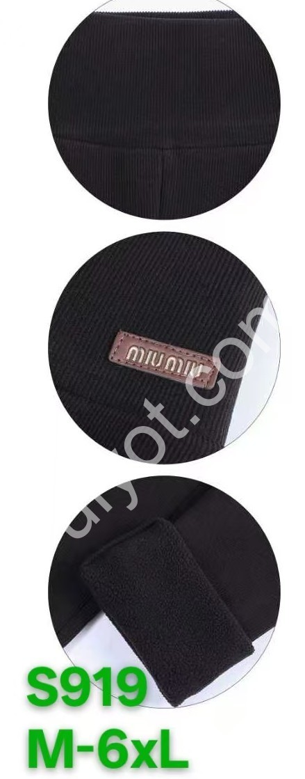 ЛОСИНЫ (M-6XL) МЕХ ЧЕРНЫЙ 919